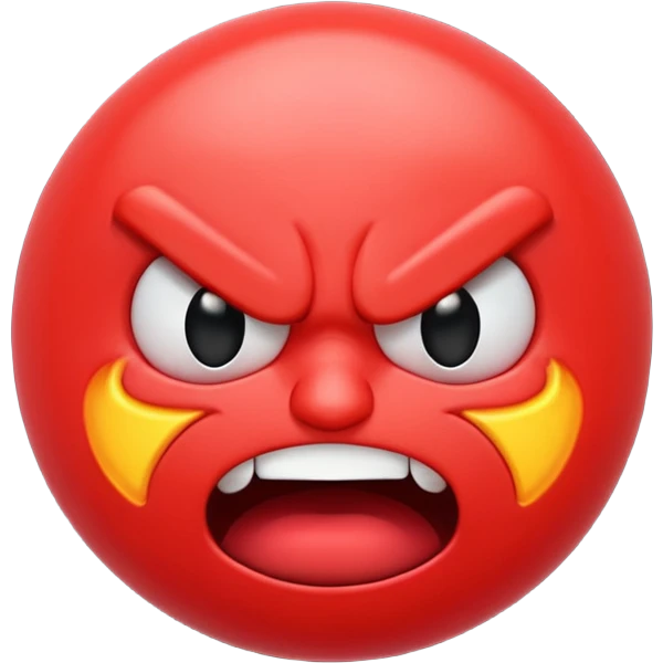 Angry emoji emoji