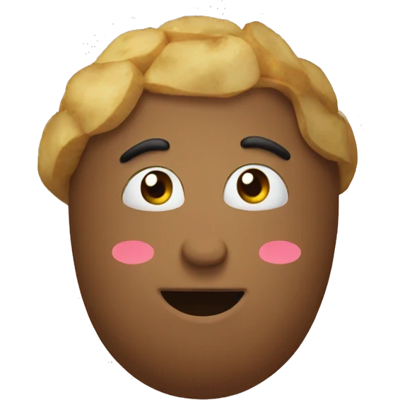 love with potatoes  emoji