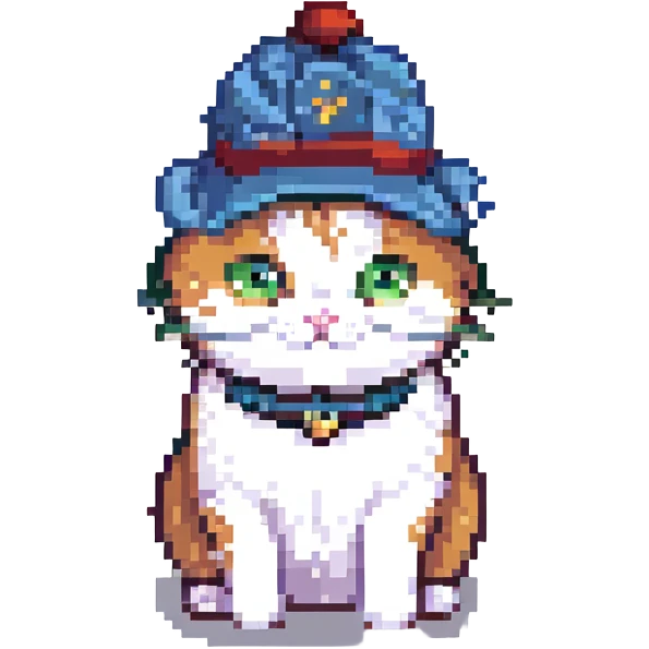 cat with a hat emoji