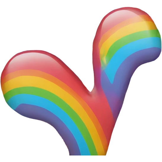 heart like rainbow emoji