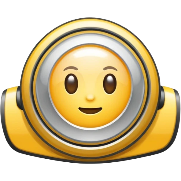 headlight icon with bright beams, minimal design emoji