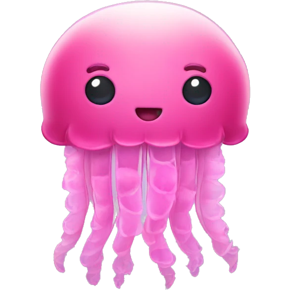 pink jellyfish  emoji