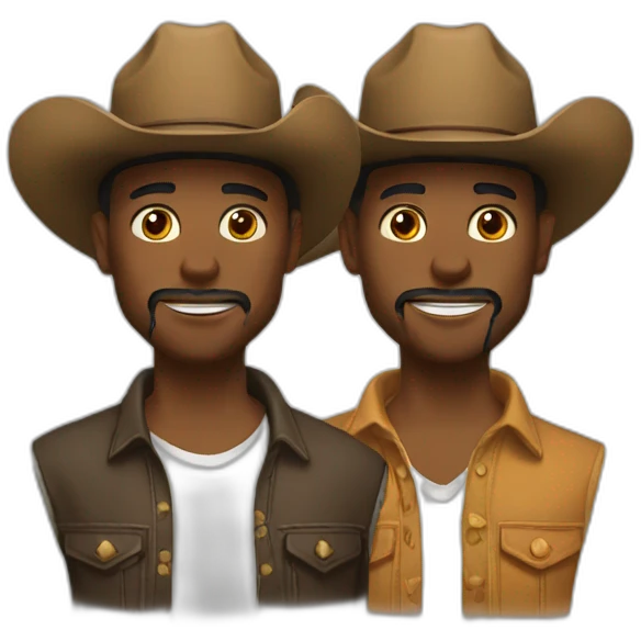 gay-cowboys emoji