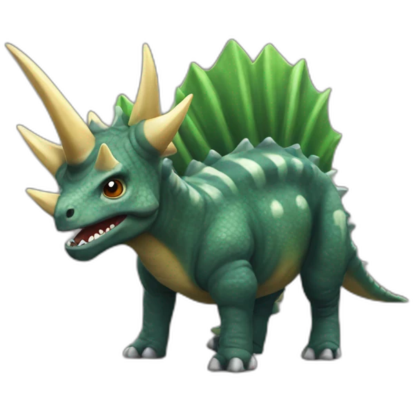 Styracosaurus emoji