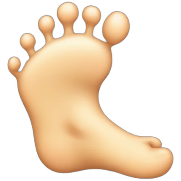 Foot emoji