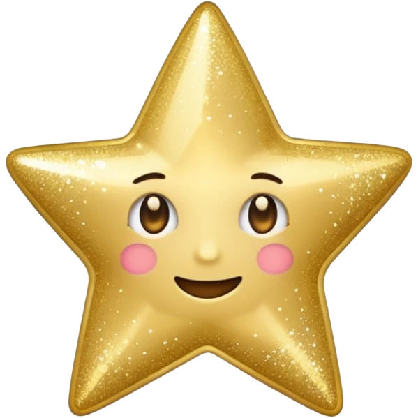star album cover, stylized as an emoji, apple style emoji