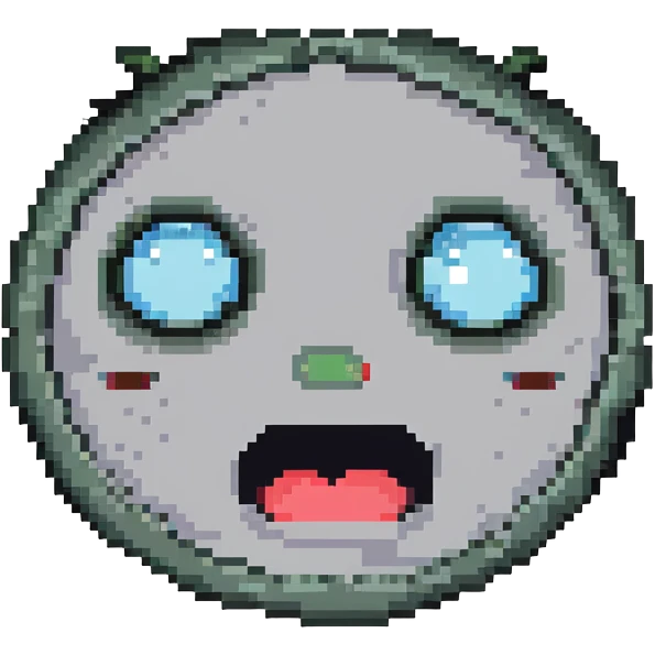 emotional faces showing different moods - cheerful, gloomy, irritated, astonished, content, frightened emoji