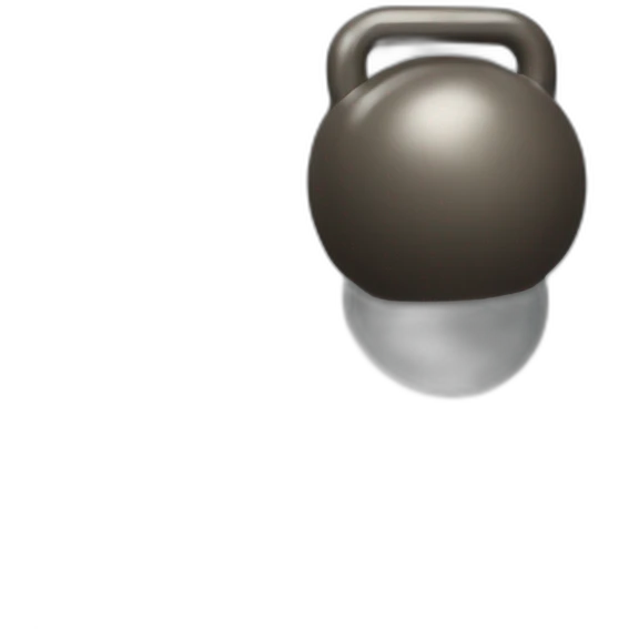 heavy kettlebell --no-face emoji