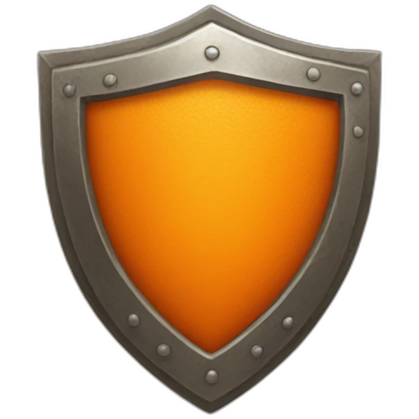 orange shield emoji
