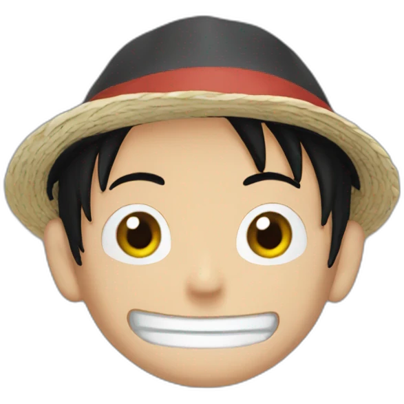 Luffy emoji