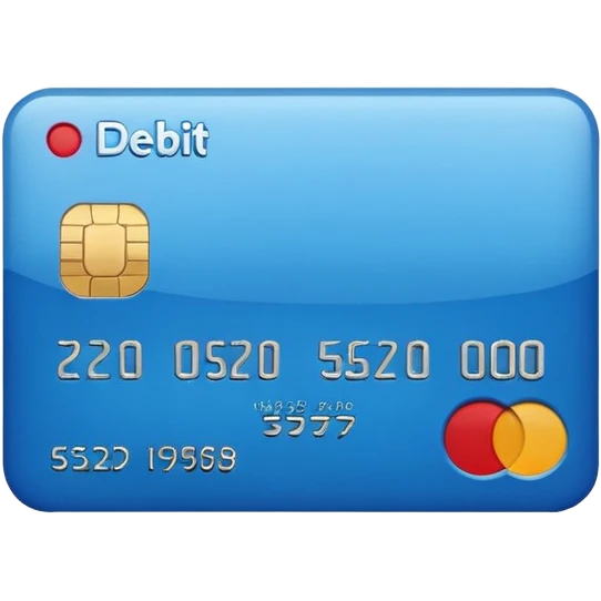 Debit card emoji emoji