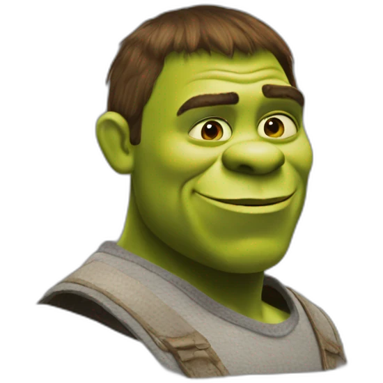 shrek in the club emoji