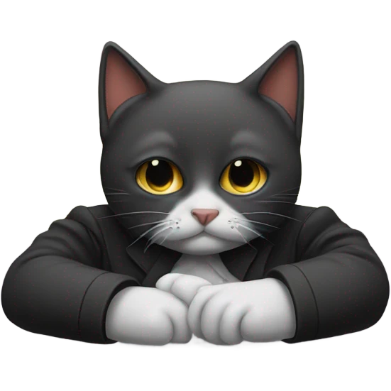 Sad hello kitt emoji