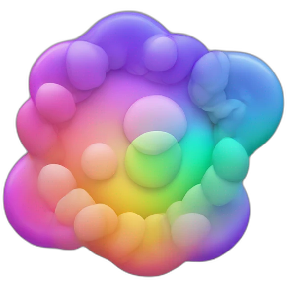Cercle chromatique de la synthese additive des couleurs emoji