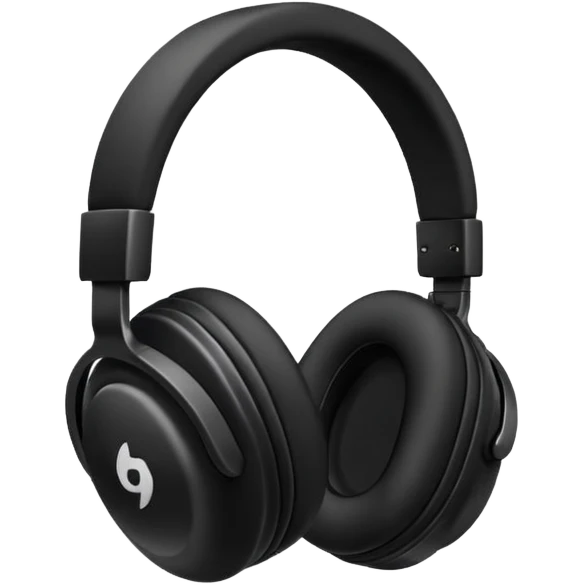 black headphone emoji