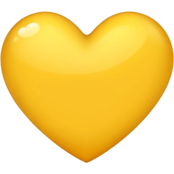 yellow heart emoji