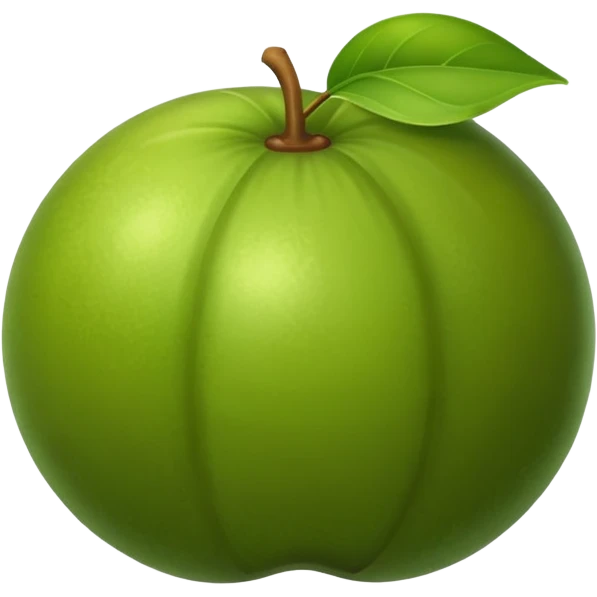 Monk fruit emoji