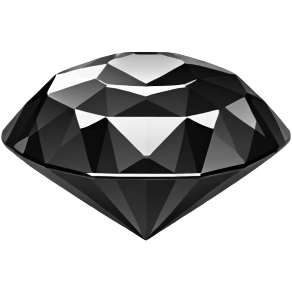 give me a emoji diamant black emoji