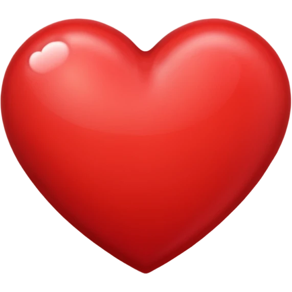 Red heart emoji
