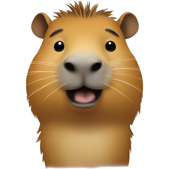 capybara with pineapple emoji