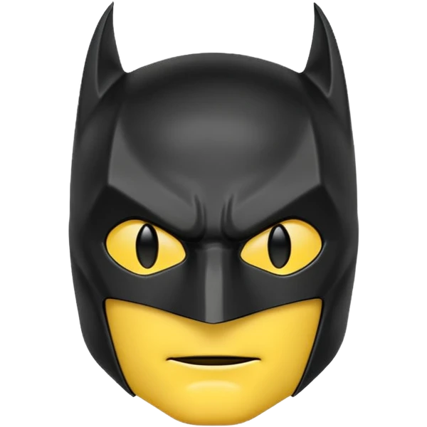 Make a batman emoji. emoji
