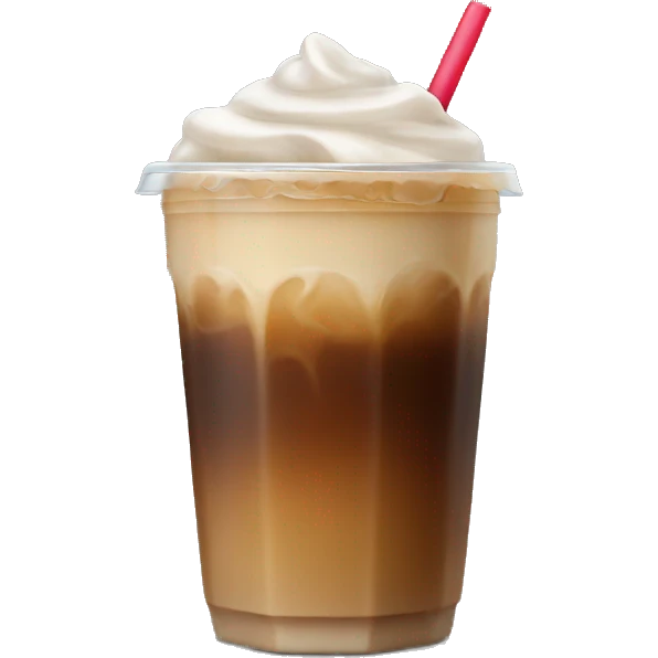 Iced coffee  emoji