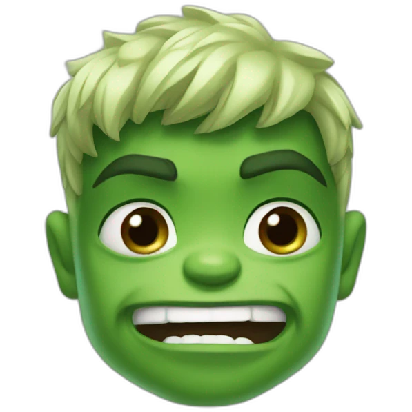 Baby hulk emoji