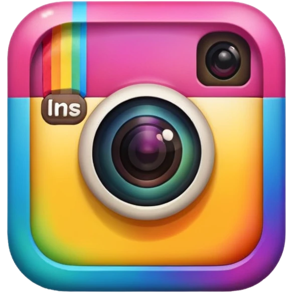 instagram logo emoji text emoji