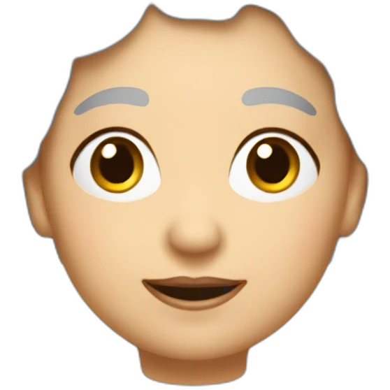 Vieille dame utilisant cookeo emoji