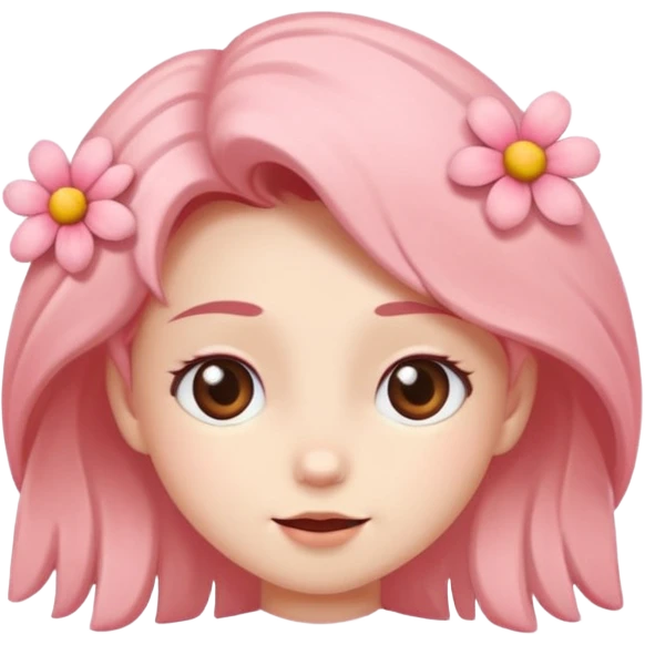 i want from powerpuff girls the blossom with this 🥹 expression emoji