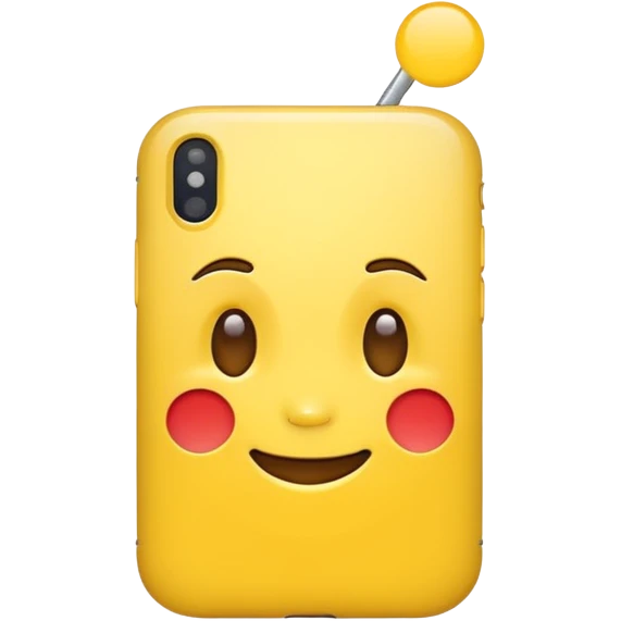 Yellow iPhone emoji with big tits emoji