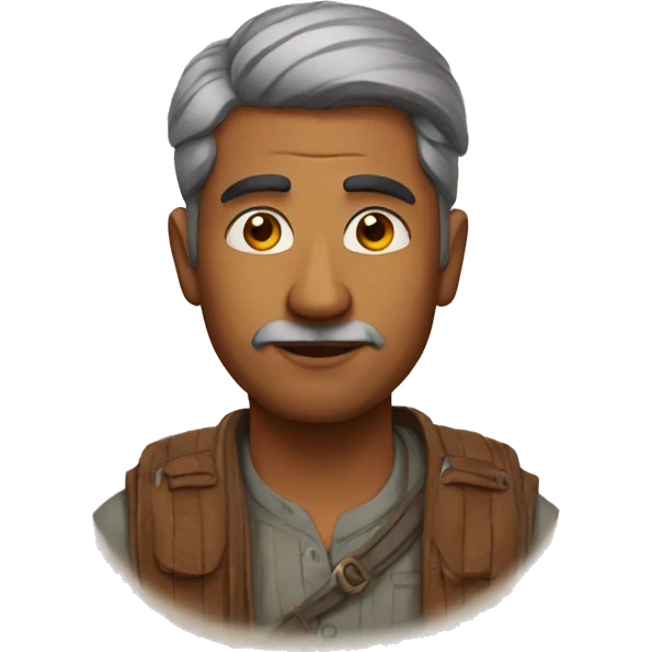 indian man coming back from the states emoji