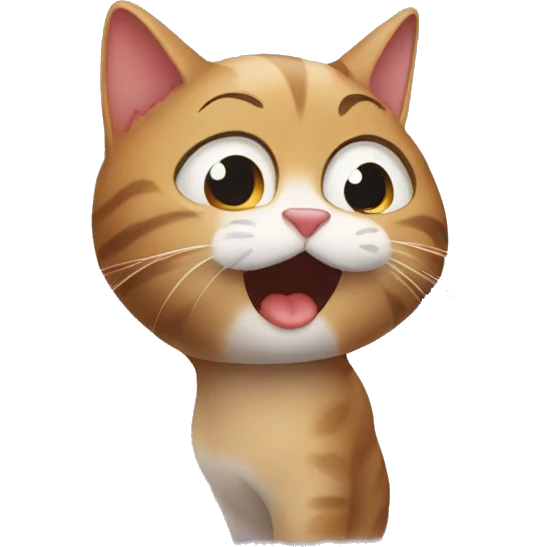 Cat kissing emoji