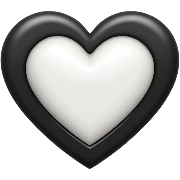 🖤🤍 emoji