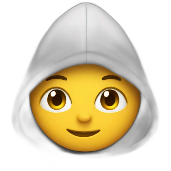 hoodie that says "neat" emoji