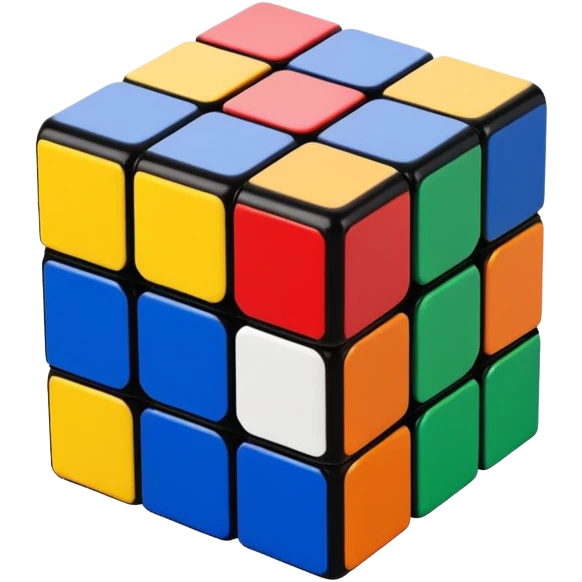 Cubo Rubik emoji