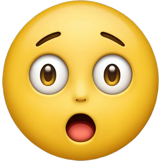 An emoji that looks like “I caught you” emoji