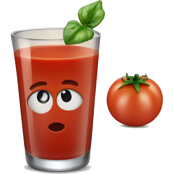 Tomato juice emoji