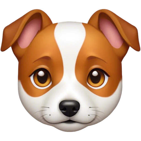 Cinematic Noble Jack Russell Terrier Portrait Emoji, Poised and spirited, with a compact, agile build in rich, warm tones, bright, alert eyes, perky ears, and a determined, lively expression, Simplified yet sharp and sophisticated features, highly detailed, glowing with a warm, natural luminescence, high shine, intelligent and resilient, stylized with an air of energetic authority, focused and alert, soft glowing outline, capturing the essence of a watchful and confident Jack Russell Terrier that appears ready to bound out of the screen with effortless energy! emoji