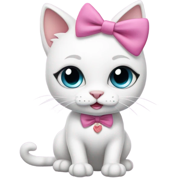 Hello kitty emoji