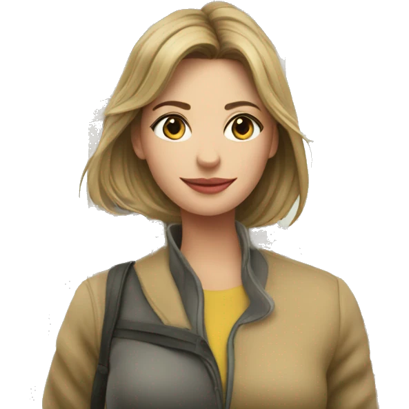 mujer en la torre itfel emoji