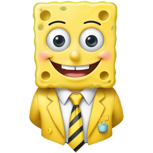 Anime SpongeBob emoji