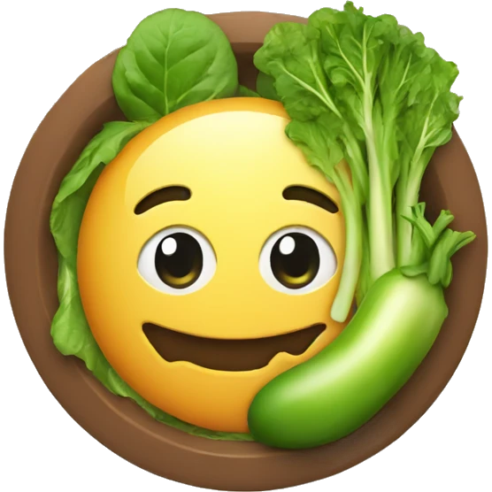 vegetarien logo emoji