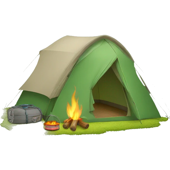 camping emoji