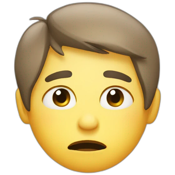 tired face emoji