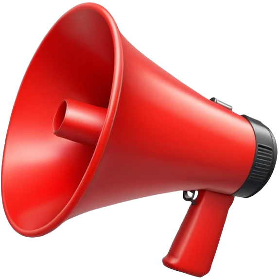  megaphone emoji
