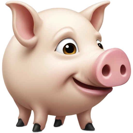 Elon musk pig emoji
