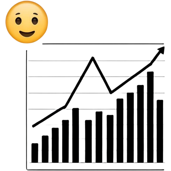 Minimalistic graph emoji