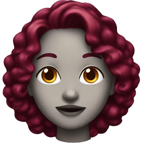 dark cherry red <?3 emoji