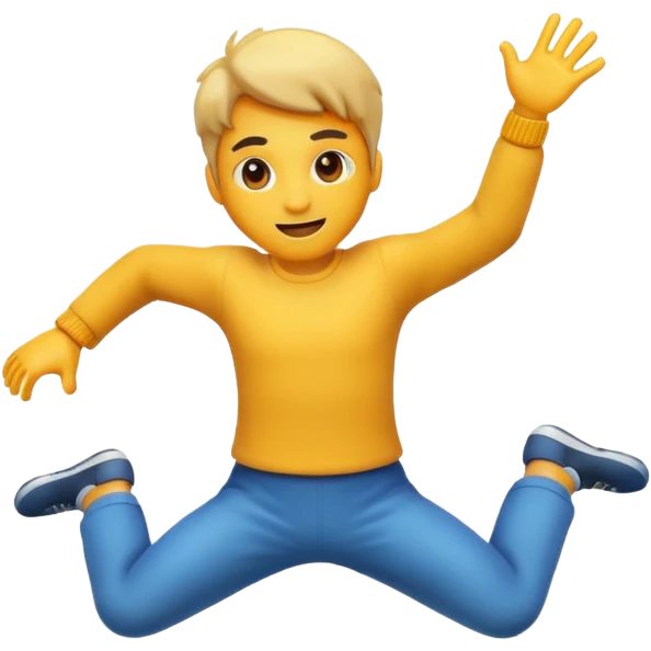 Jump emoji